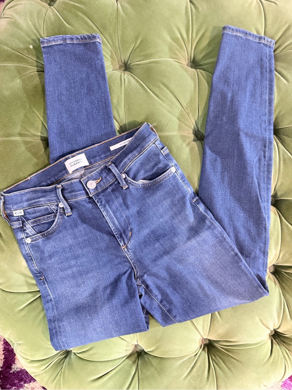 Citizens Of Humanity Mid-Blue Skinny Jeans